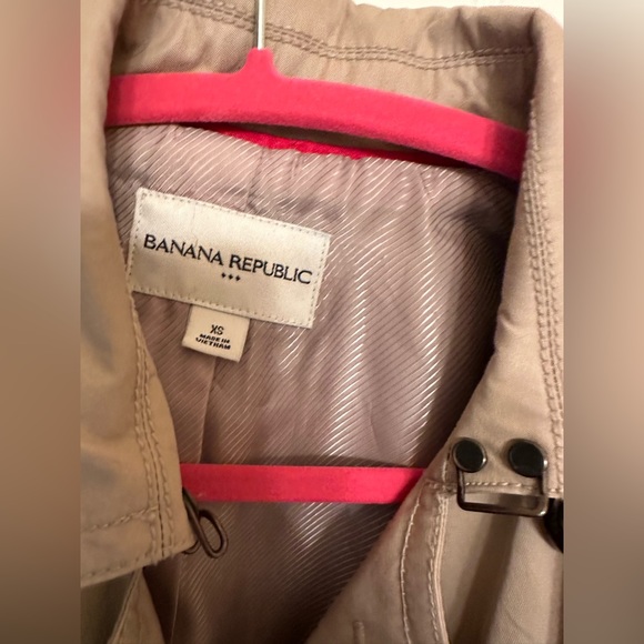 Banana republic trench coat sz xs - Picture 7 of 7
